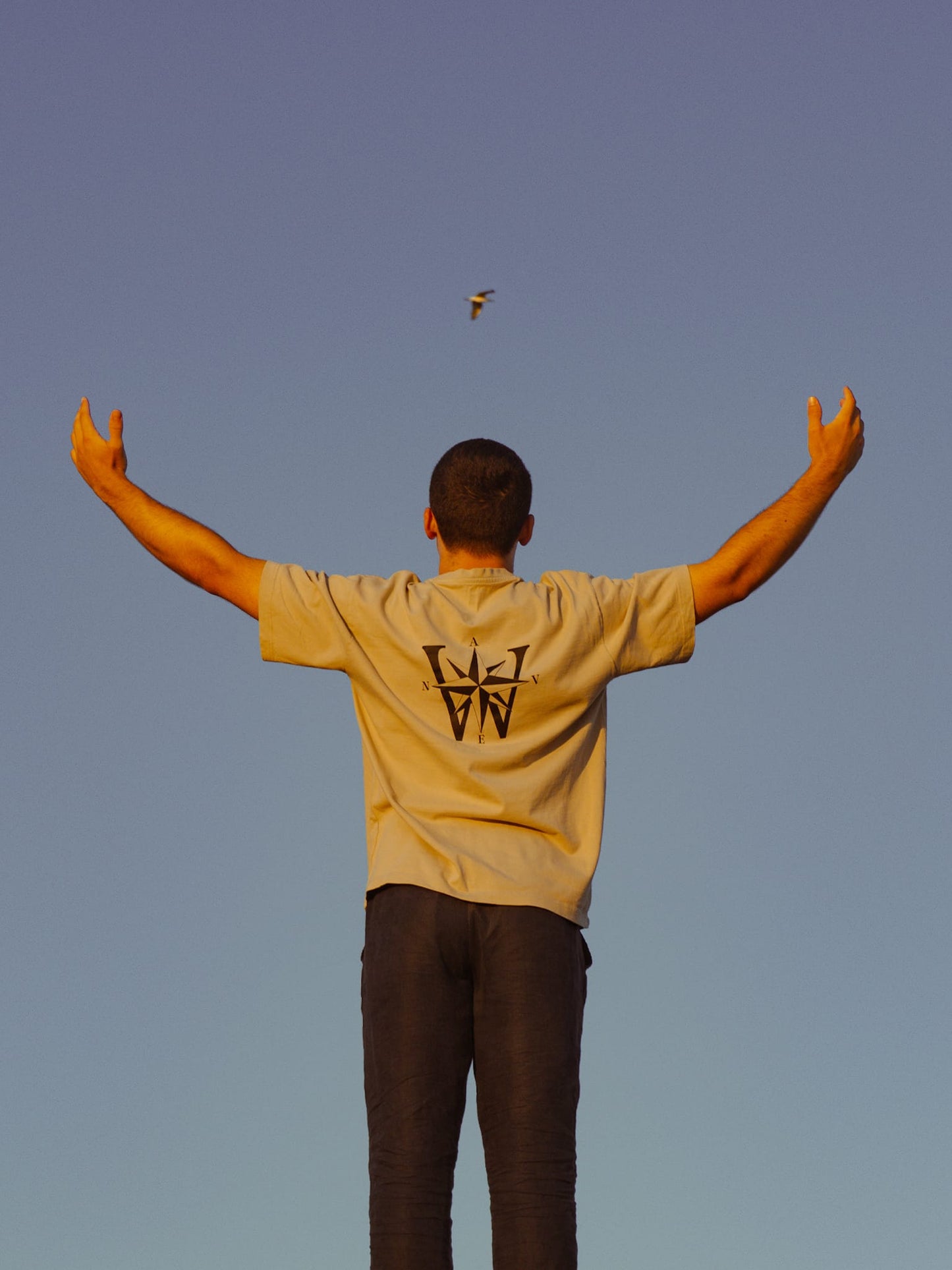 Camiseta Perdiendo el Norte Beige