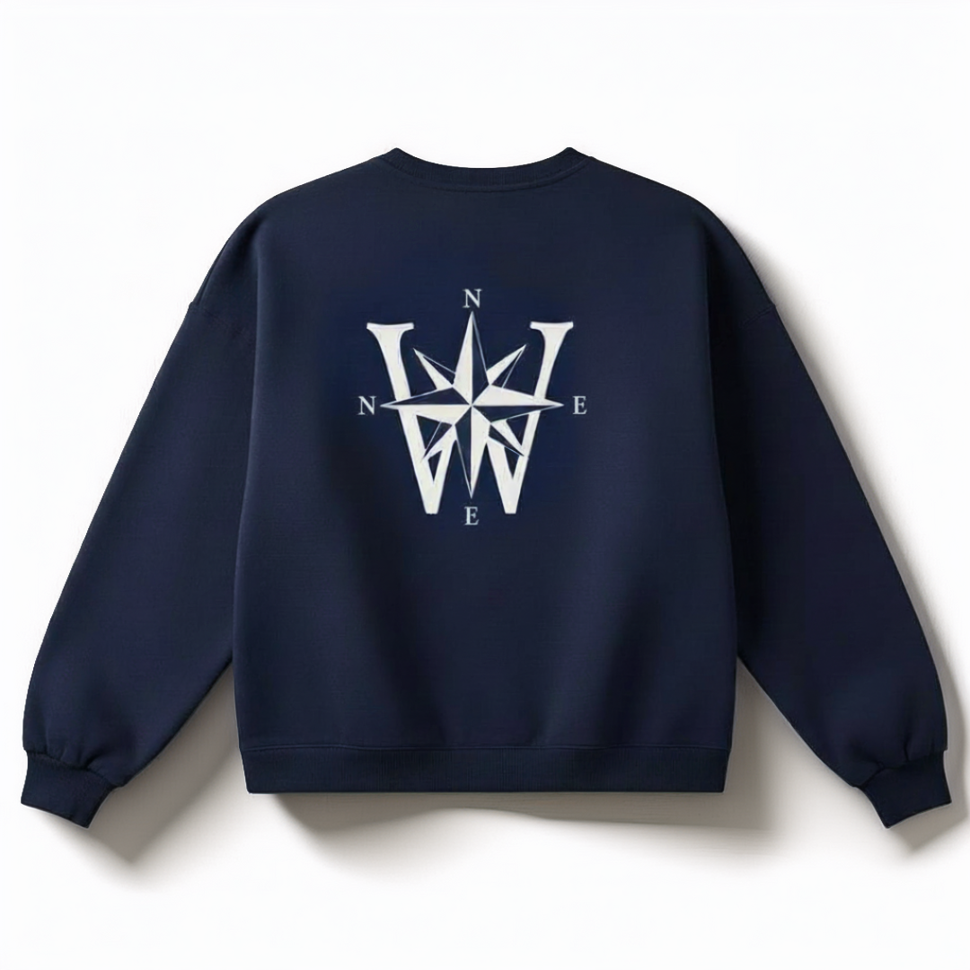 Suéter azul oscuro Perdiendo el Norte