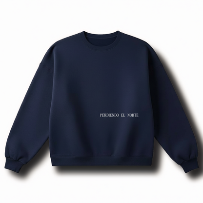 Suéter azul oscuro Perdiendo el Norte