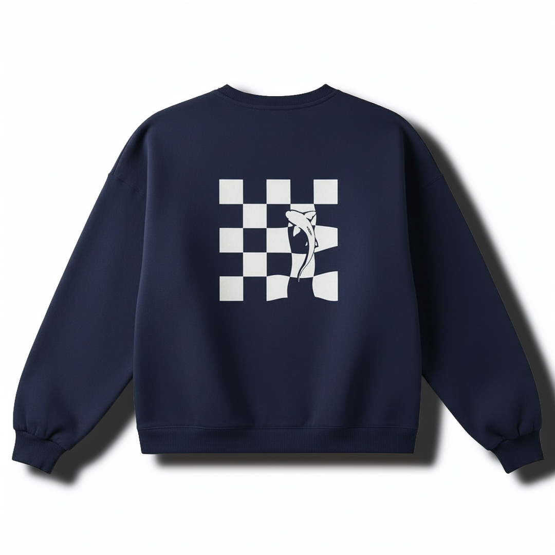 Suéter azul oscuro Make your move